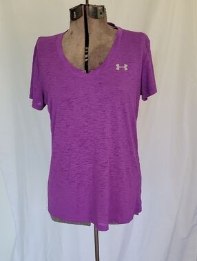 Under Armour Tech Twist T-shirt, Small, Purple